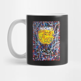 Jackson Pollock Belgian Beer Glass Mug